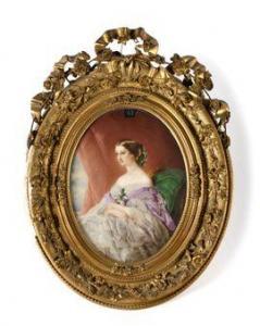 LAURENT Pauline 1805-1860,L\’Impératrice Eugénie,Osenat FR 2021-11-10