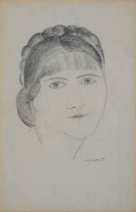 LAURENT Robert 1890-1970,Head of a Woman,Barridoff Auctions US 2022-03-19