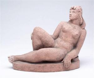 LAURENT Robert 1890-1970,Reclining Nude,1939,Barridoff Auctions US 2022-03-19