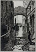 LAURENZI Laurenzio 1878-1946,Ponte dei Sospiri - Venezia.,Gonnelli IT 2017-10-09