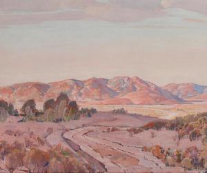 LAURITZ Paul 1889-1975,Road Through the Desert,Bonhams GB 2023-11-30
