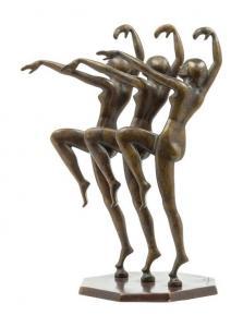 LAUTIER HENRI,three nude dancers,Hindman US 2015-05-01