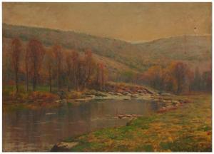 LAVALLEY William 1862-1943,Meadow View,John Moran Auctioneers US 2022-09-13