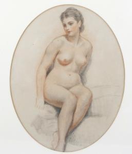 LAVARS E.C,An oval study of a young naked female,Fellows & Sons GB 2013-03-26