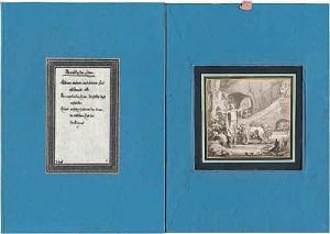LAVATER John Caspar 1741-1801,Szenen aus dem Alten Testament,Galerie Bassenge DE 2015-05-29