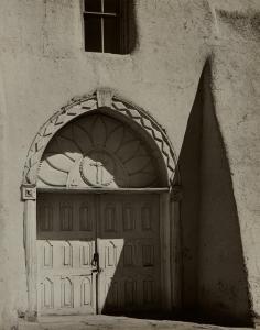 LAVENSON Alma,Entrance to Church at Rancho de Taos,1941,Phillips, De Pury & Luxembourg 2023-10-11