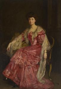 LAVERY John 1856-1941,Portrait of Mabel Choate (1870-1958),1905,Christie's GB 2023-12-14