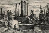 LAVIS CUMING Beatrice 1903-1974,Power Plant,Clars Auction Gallery US 2018-11-17