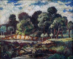 LAVRENOV Tsanko 1896-1978,Landscape,Victoria BG 2011-03-31