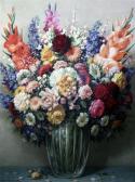 LAVRILLIER Gaston Albert 1885-1958,Still life of flowers in a glass vase,Gorringes GB 2009-07-01