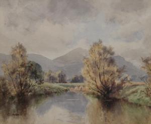LAWRENCE C,River Scene,Rowley Fine Art Auctioneers GB 2021-11-13