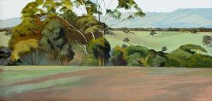 LAWRENCE Christine 1951,View of Para Wirra, South Australia,1977,Elder Fine Art AU 2022-10-16