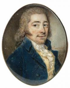 LAWRENCE George 1758-1802,A gentleman,1788,Woolley & Wallis GB 2014-12-10