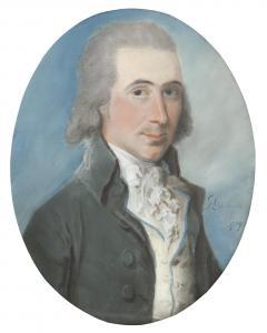 LAWRENCE George 1758-1802,Portrait of a gentleman in a blue coat,Bonhams GB 2015-02-19