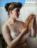 LAWRENCE H,The Tambourine Girl,1882,Rowley Fine Art Auctioneers GB 2009-09-08