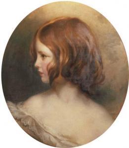 Lawrence Thomas 1769-1830,Portrait of a young girl, bust length, in profile,Christie's GB 2004-06-03