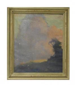 LAWRENCE William Hurd 1866-1938,dark landscape scene,Winter Associates US 2019-09-13