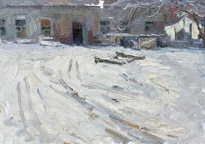 LAWRINJENKO Ruslan 1928,In winter,Stahl DE 2007-06-16