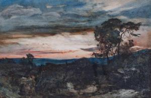 LAWSON Cecil Gordon 1851-1882,Sunset,Tennant's GB 2022-05-13