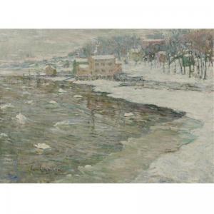 LAWSON Ernest 1873-1939,WINTER REFLECTIONS,1900,Sotheby's GB 2008-05-22
