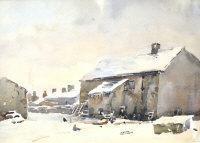 LAWSON F.W,Behind the Village, Castle Bolton,1919,Shapes Auctioneers & Valuers GB 2013-08-03