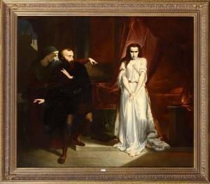 LAWSON Harry 1800-1800,Scène de Macbeth,VanDerKindere BE 2014-10-07