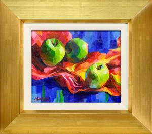 LAWSON JOAN 1943,STILL LIFE OF APPLES,McTear's GB 2024-03-28