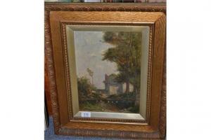 LAWSON John 1868-1909,Landscape with figure,Tennant's GB 2015-04-11
