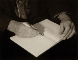 LAWSON Margaret 1927-1931,Untitled (Uncle's Hand),Webb's NZ 2010-09-21