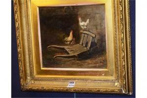LAWSON RALPH 1800-1900,Chickens on Barrow,1884,Shapes Auctioneers & Valuers GB 2015-11-07