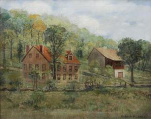 LAWTON DULL Christopher,The Red Roof,1902,Brunk Auctions US 2012-07-14