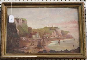 LAWTON J.W,Coastal Scene with Fishing Boats,19th century,Tooveys Auction GB 2019-04-17