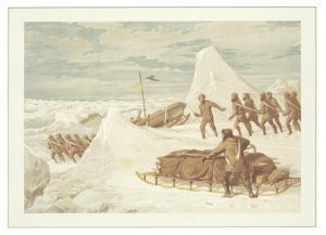 LAWTON MOSS EDWARD 1843-1880,Shores of the Polar Sea.,1875,Bonhams GB 2017-02-01