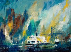 Laycox Jack 1921-1984,Morning Ferry,Bonhams GB 2024-04-26