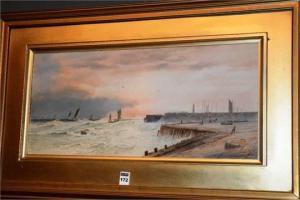 LAYON L.N 1800,Fishing Boats Coming into Harbour,Shapes Auctioneers & Valuers GB 2015-03-07
