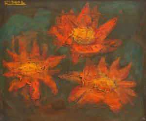 LAZAR Rodica 1931-2009,Flowers,2002,Artmark RO 2023-07-05