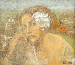LAZAR Rodica 1931-2009,Portrait of a Woman,1989,Artmark RO 2024-01-29