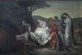 LAZERGES Hippolyte 1817-1887,La mise au tombeau,Joron-Derem FR 2021-11-09