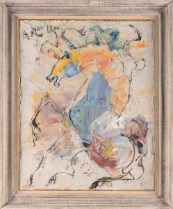 LAZZARI Pietro 1898-1979,Abstract of a rearing horse,Eldred's US 2022-11-03