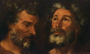 LAZZARINI Gregorio 1655-1730,The Evangelists Luke and Matthew,William Doyle US 2018-01-31