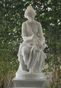 LAZZERINI Giuseppe 1831-1895,LA FANCIULLA CHE INTRECCIA UNA GHIRLANDA,Sotheby's GB 2015-04-18