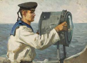 LDOKOV Boris 1929,Signalling at Sea,1954,Whyte's IE 2009-12-07