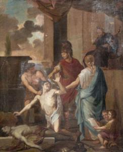LE BRUN CHARLES 1784-1805,Le martyr de saint Gervais et sai,Artcurial | Briest - Poulain - F. Tajan 2012-10-17