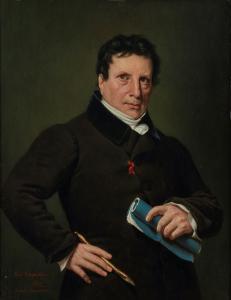 LE CARPENTIER Paul Claude Michel 1787-1877,Autoportrait,1834,Neret-Minet FR 2022-12-16