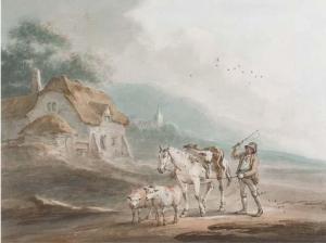 LE CAVE Peter 1769-1822,A drover with his horse,Christie's GB 2003-12-03