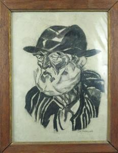 LE CHEVALLIER jacques 1896-1987,Caricature,Osenat FR 2020-03-01