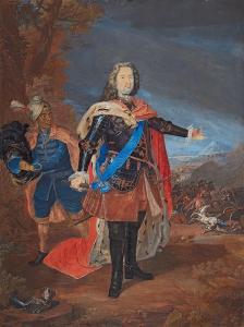 LE CLERC David 1679-1738,Landgrave Karl of Hesse-Kassel on the Battlefield,Lempertz DE 2017-05-20