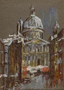 LE CLERC FOWLE Kathleen Sylvester 1903-1992,St Pauls Cathedral,Morphets GB 2009-09-10