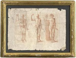 LE CLERC Pierre Thomas 1740-1796,Tafel zur Anatomie des Mannes,Galerie Bassenge DE 2018-05-31