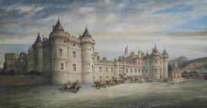LE CONTE John 1816-1886,Royalty at Holyrood Palace,Great Western GB 2022-09-21